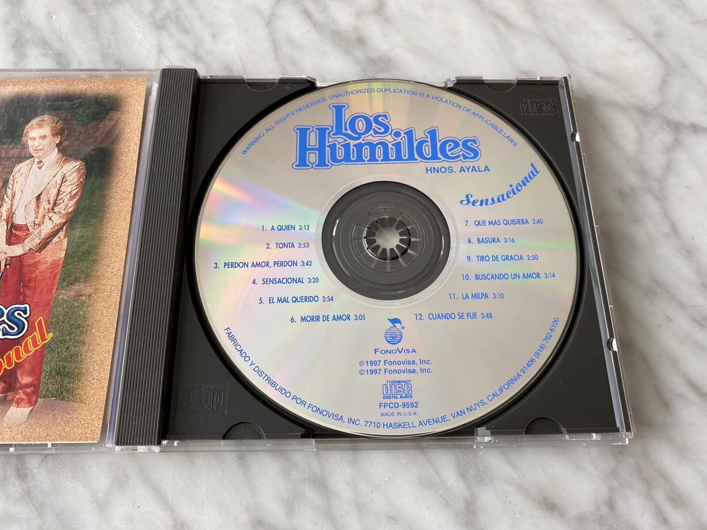 Los Humildes Hermanos Ayala – Sensacional (1997) [ORIGINAL USA PRESS]