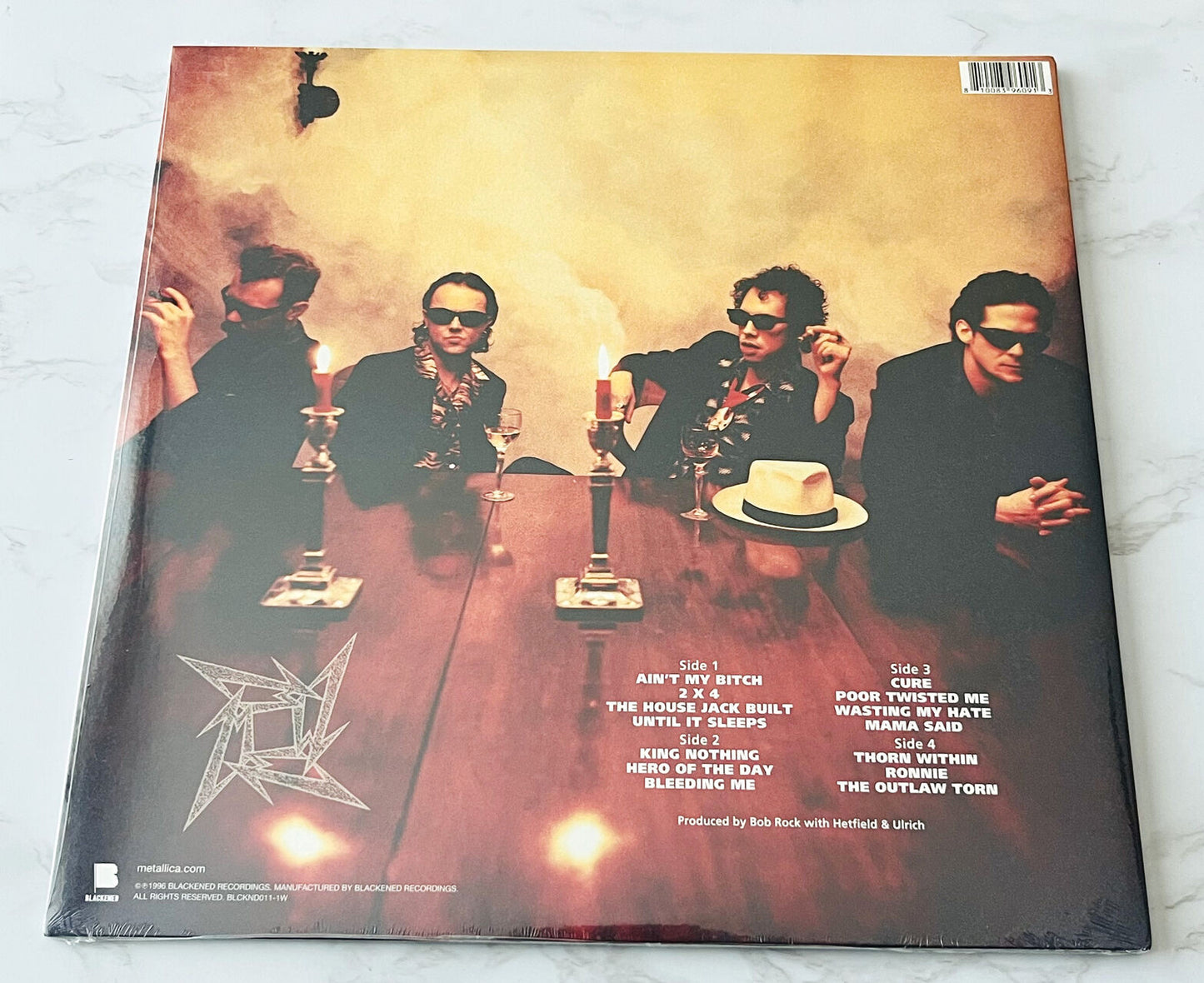 Metallica LOAD 2 LP SEALED! POOR TWISTED ORANGE VINYL WALMART EXCLUSIVE LTD ED