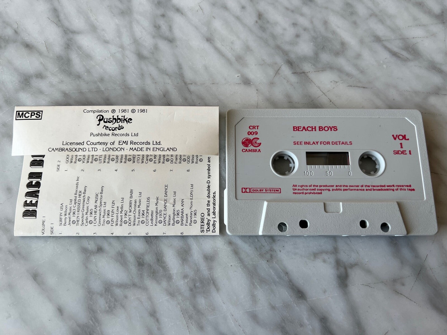The Beach Boys – The Beach Boys Vol 1 (1981) [UK PRESS]