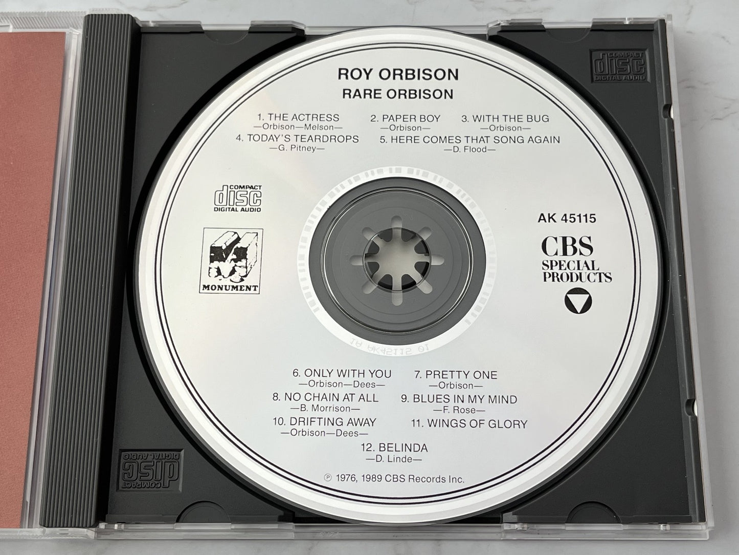 Roy Orbison – Orbison (1989) [ORIGINAL USA PRESS]