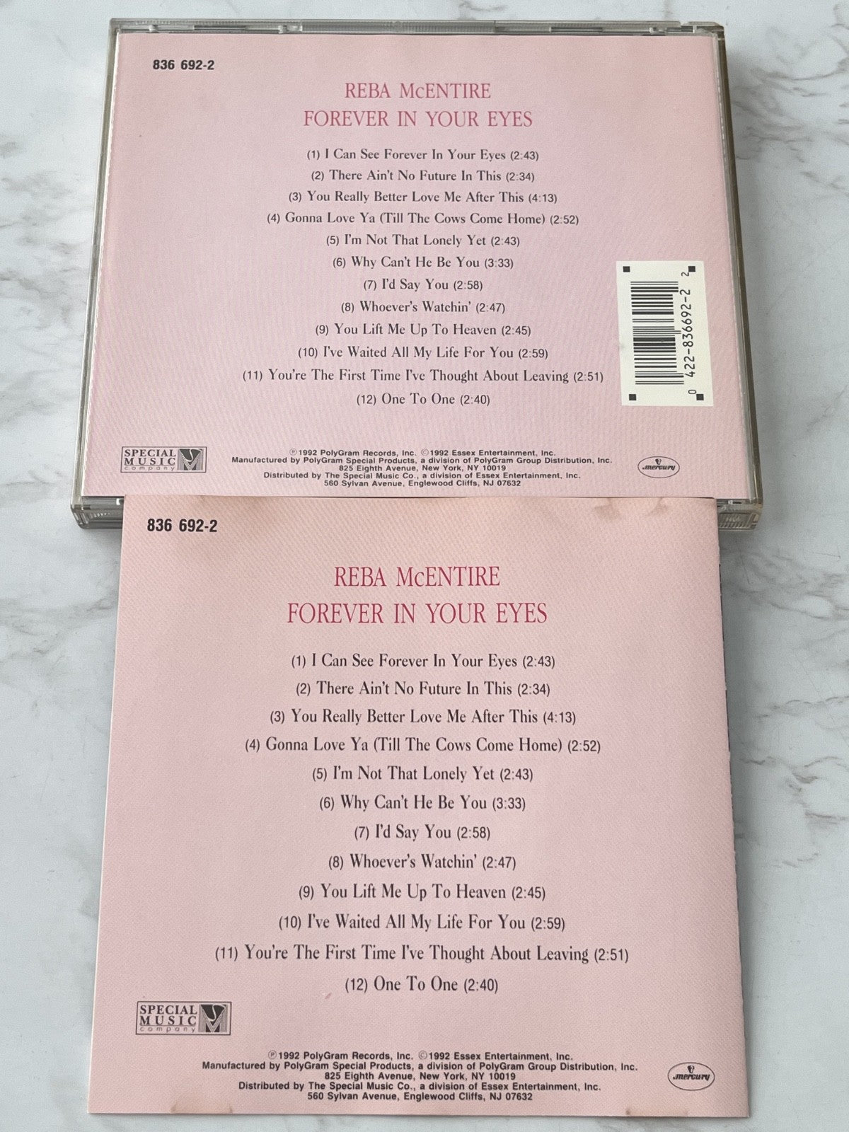 Reba McEntire – Forever In Your Eyes (1992) [ORIGINAL USA PRESS]