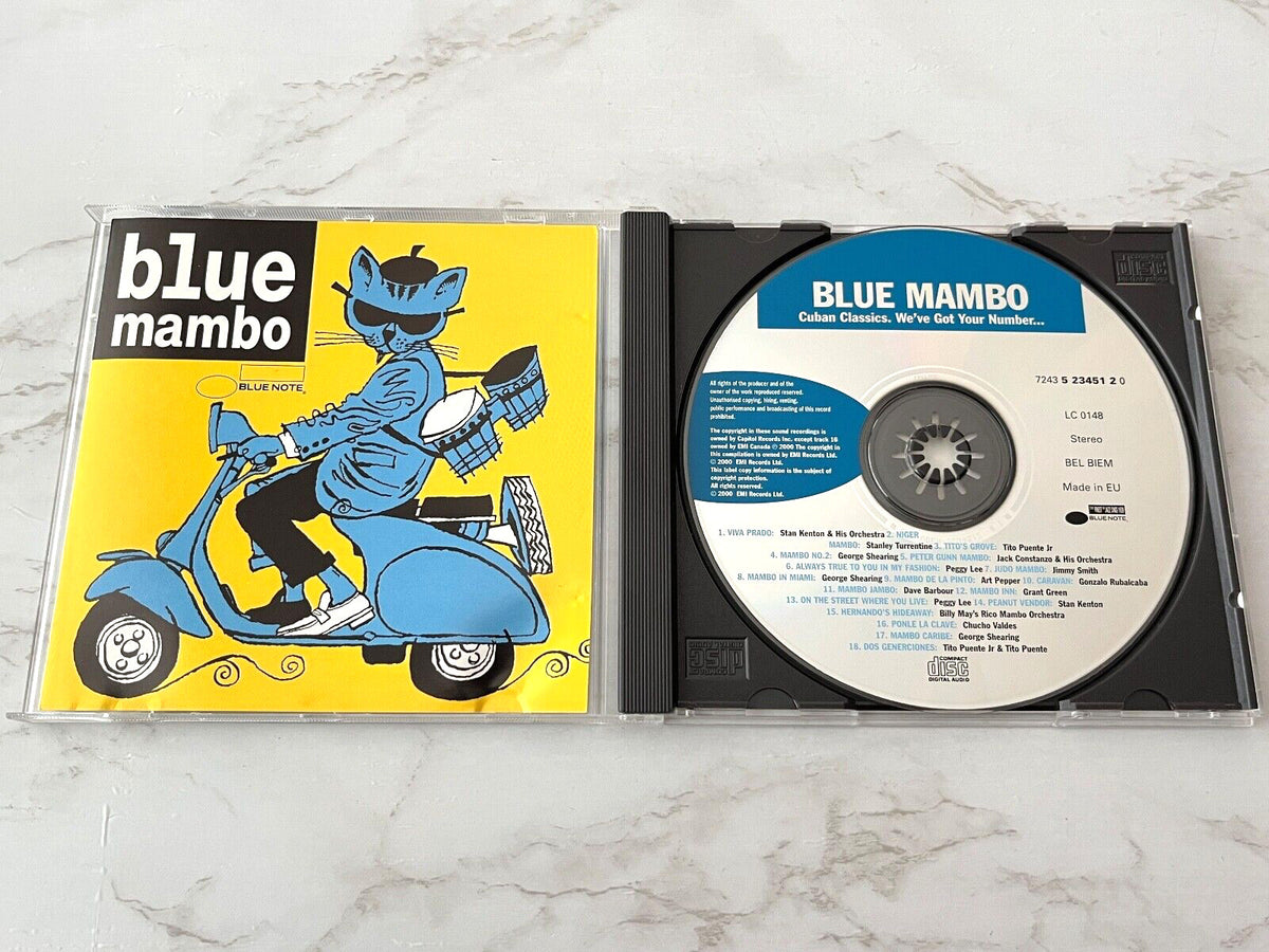 Grant Green, Peggy Lee, Stan Kenton, Tito Puente, Various – Blue Mambo (2000) [UK PRESS]