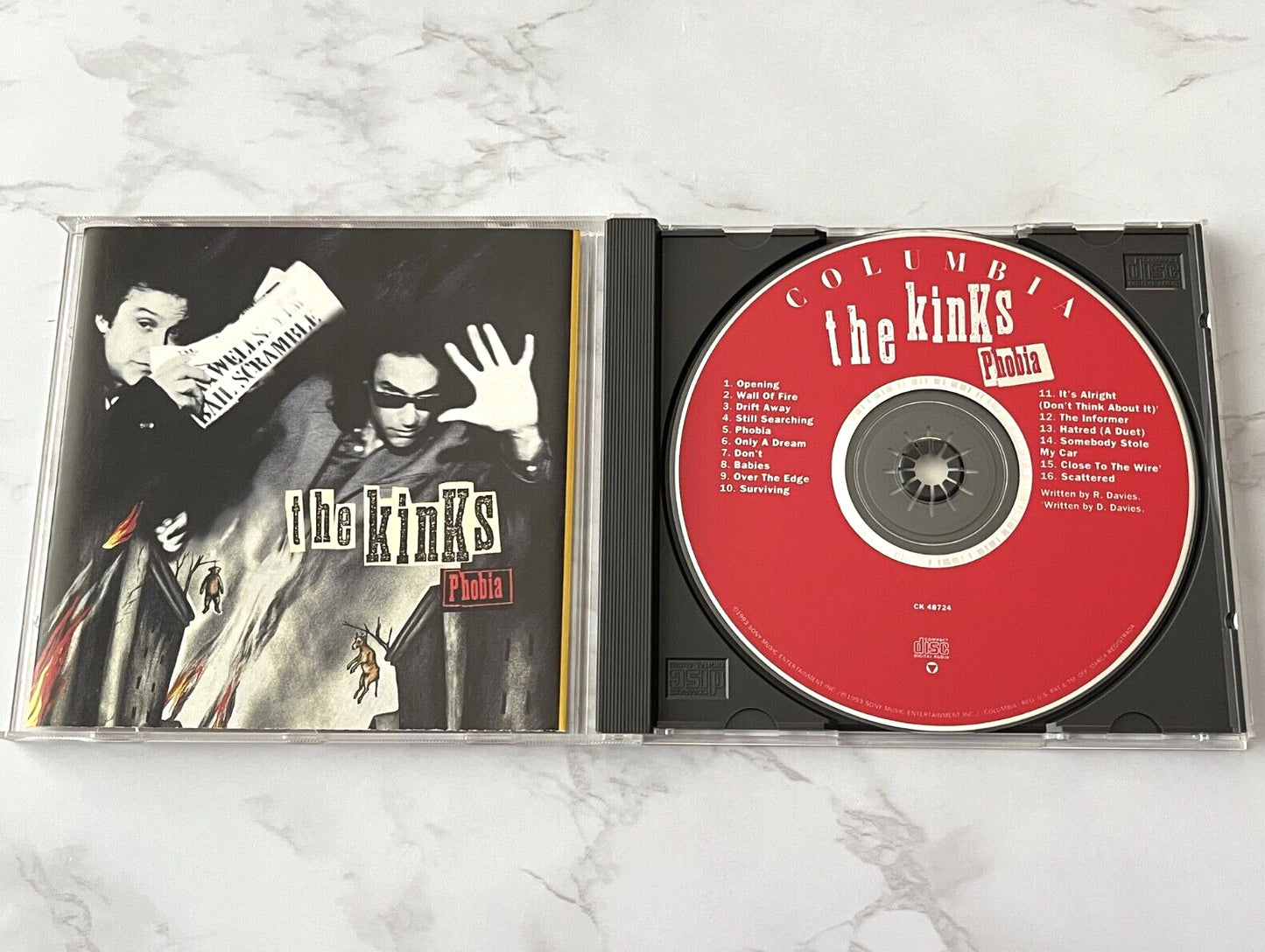 The Kinks – Phobia (1993) [ORIGINAL USA PRESS]