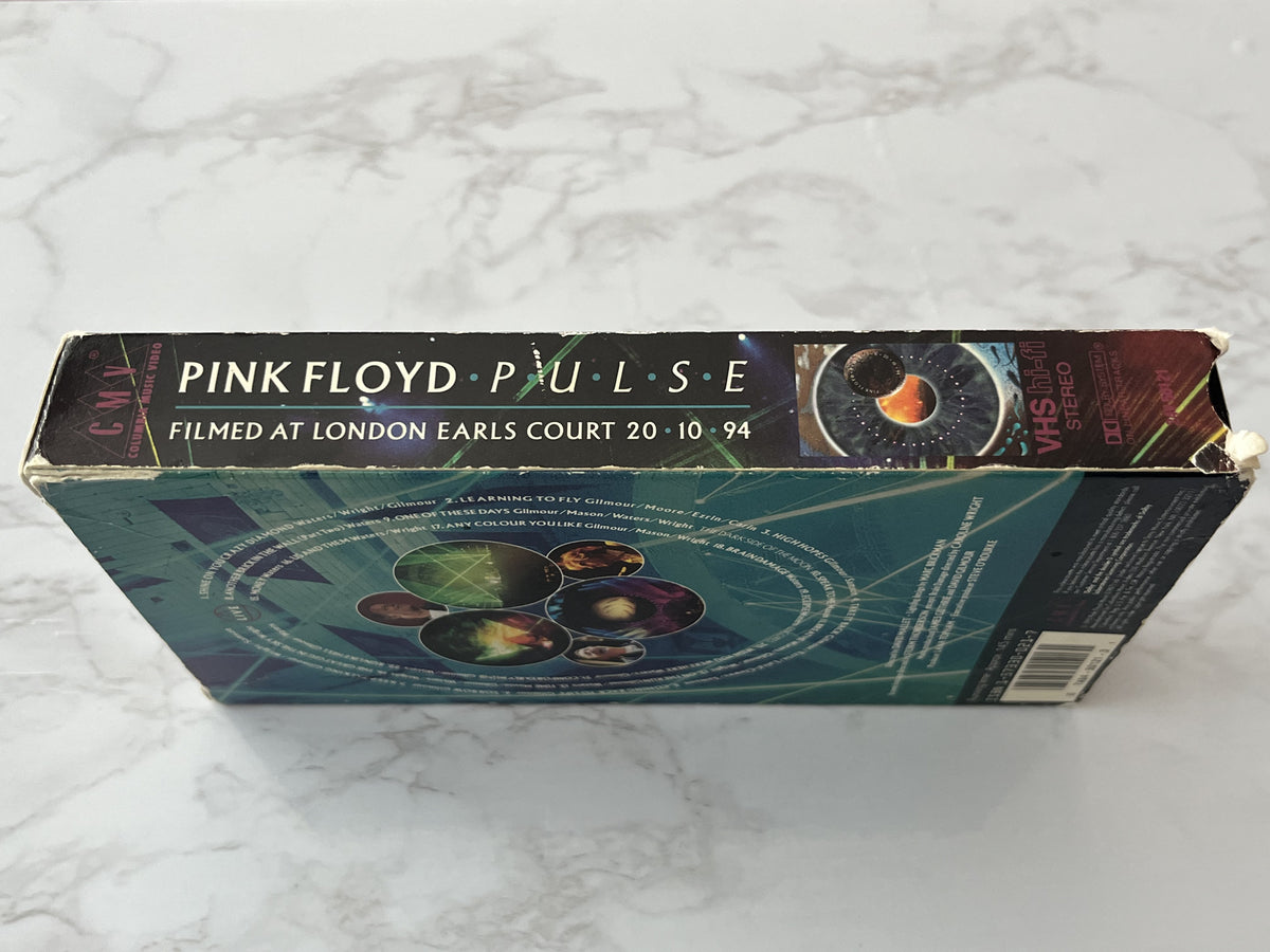 Pink Floyd Pulse Filmed At London Earls Court VHS 1995 David Gilmour (1995)