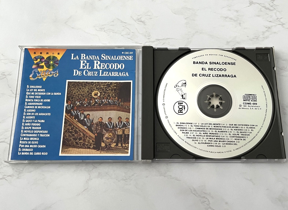 Banda El Recodo – La Serie De Los 20 Exitos (1991) [ORIGINAL USA PRESS]