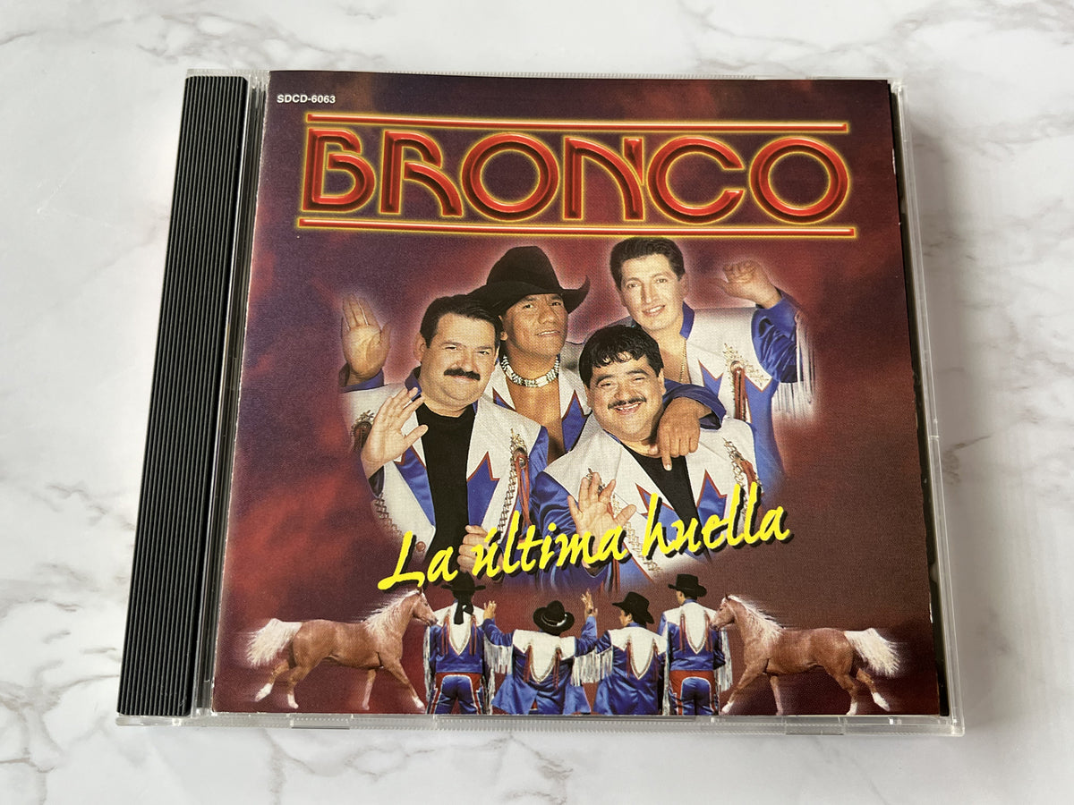 Bronco – La Ultima Huella (1997) [ORIGINAL USA PRESS]