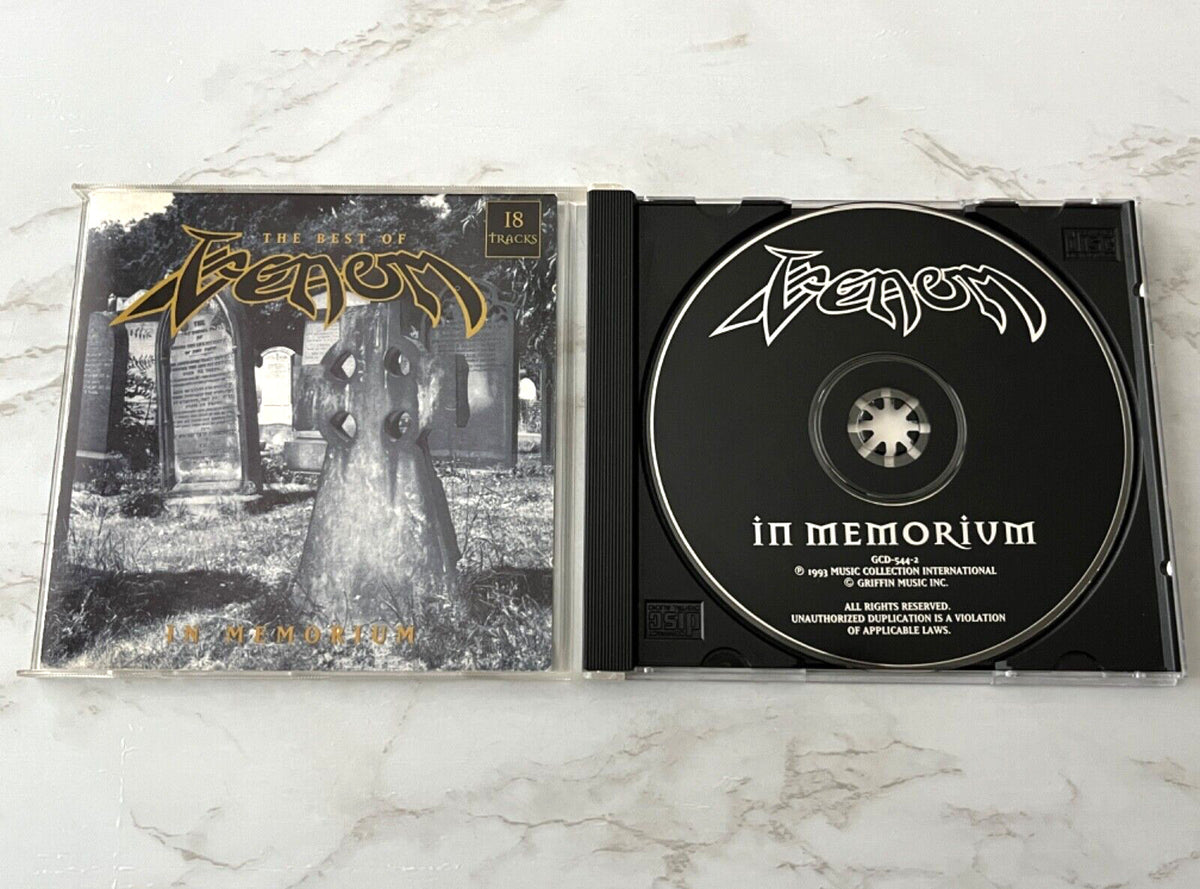 Venom – The Best Of In Memorium (1995) [ORIGINAL USA PRESS]