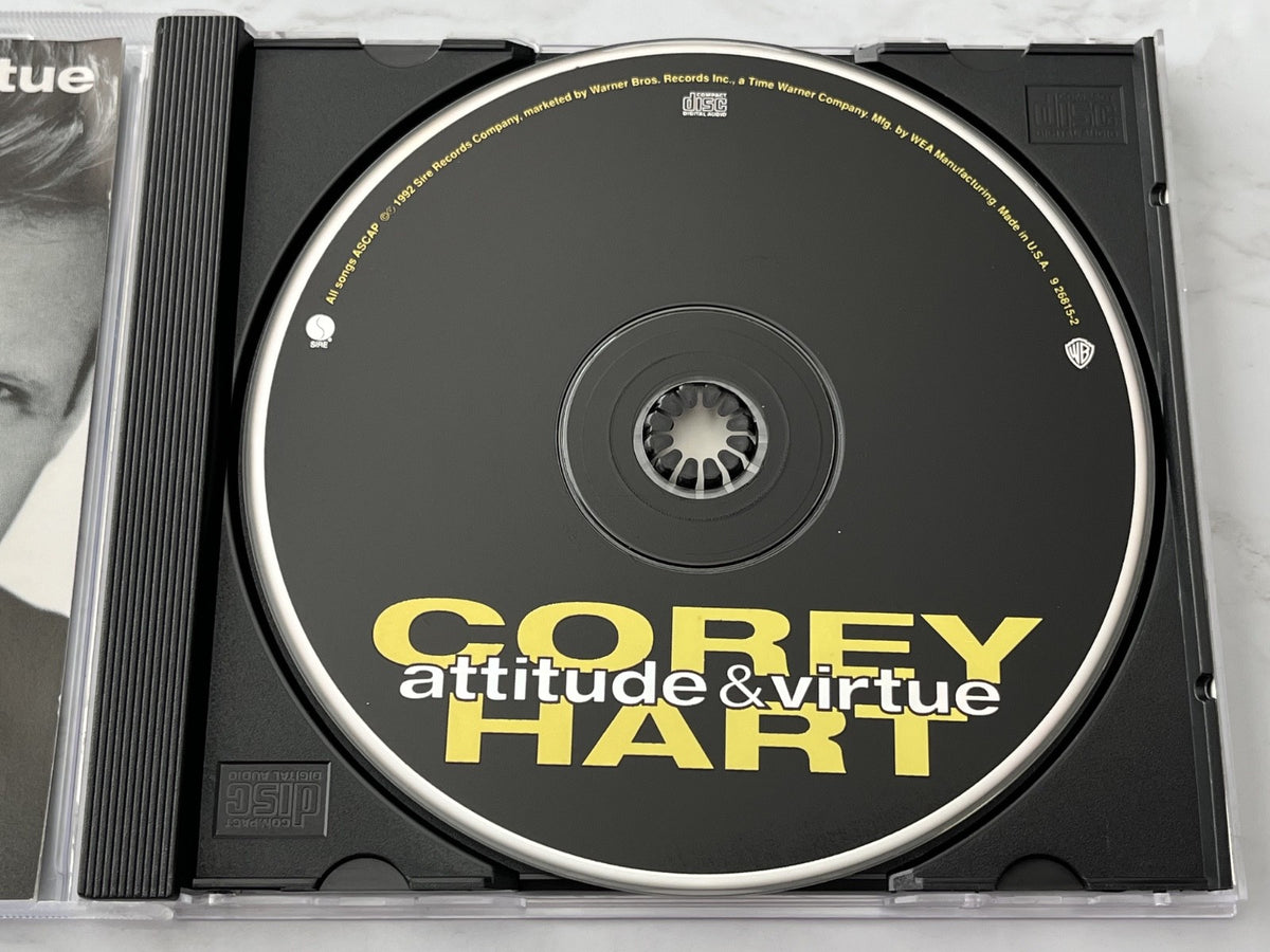 Corey Hart – Attitude & Virtue (1992) [ORIGINAL USA PRESS]