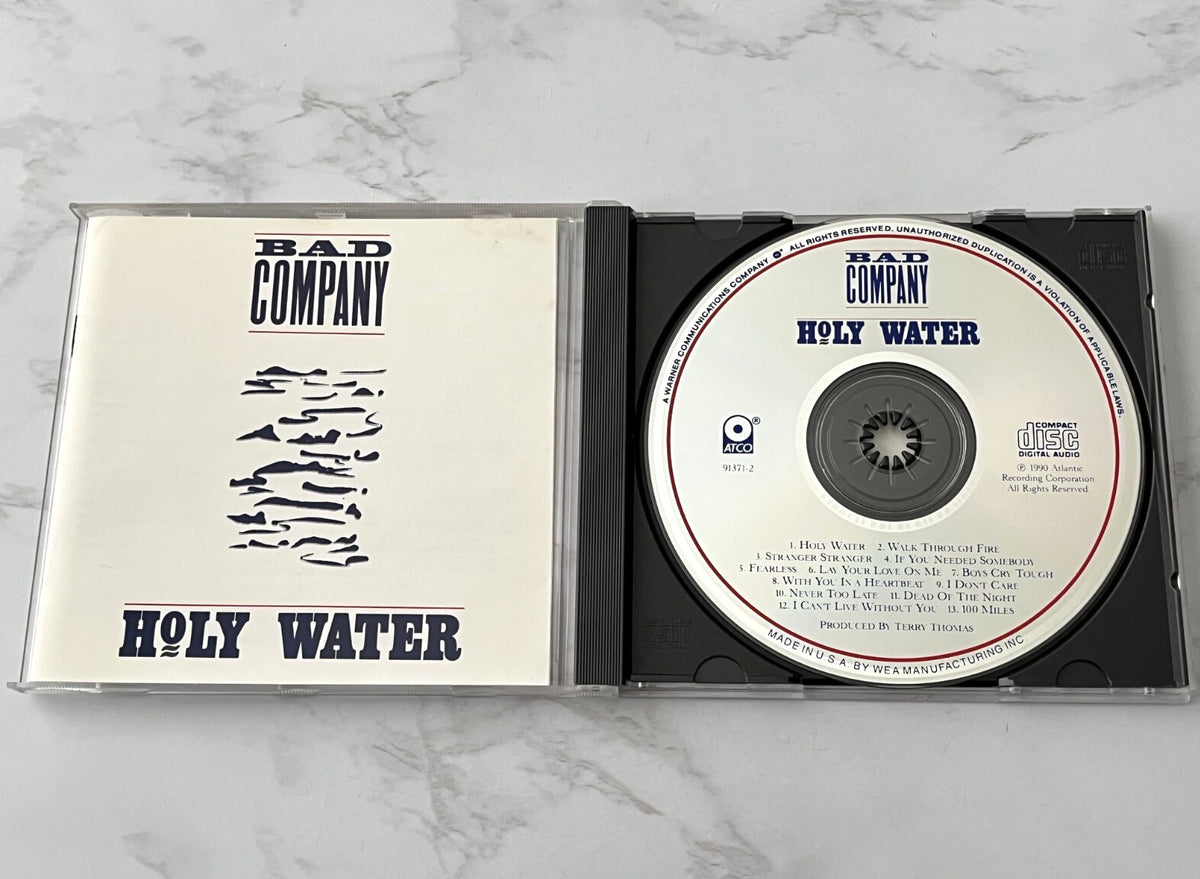Bad Company – Holy Water (1990) [ORIGINAL USA PRESS]