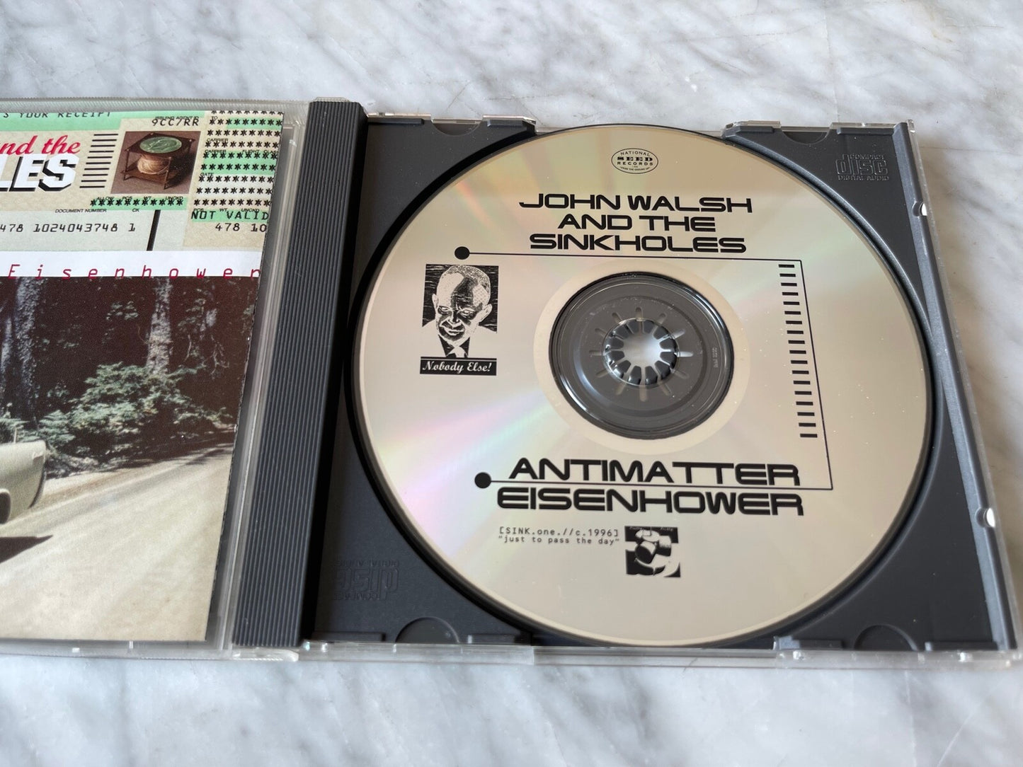 John Walsh And The Sinkholes – Antimatter Eisenhower (1997) [ORIGINAL USA PRESS]