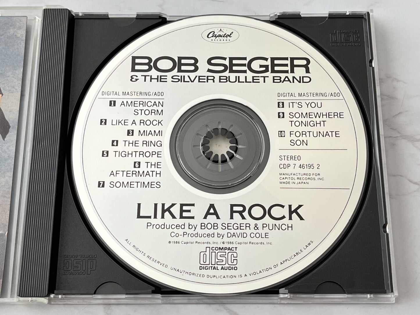 Bob Seger & The Silver Bullet Band – Like A Rock (1986) [JAPAN TARGET ERA]
