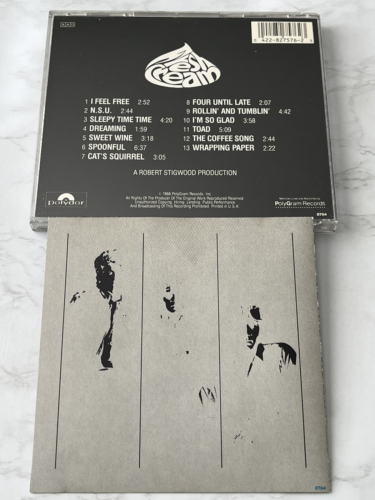 Cream – Fresh Cream [USA SILVER DISC PDO]