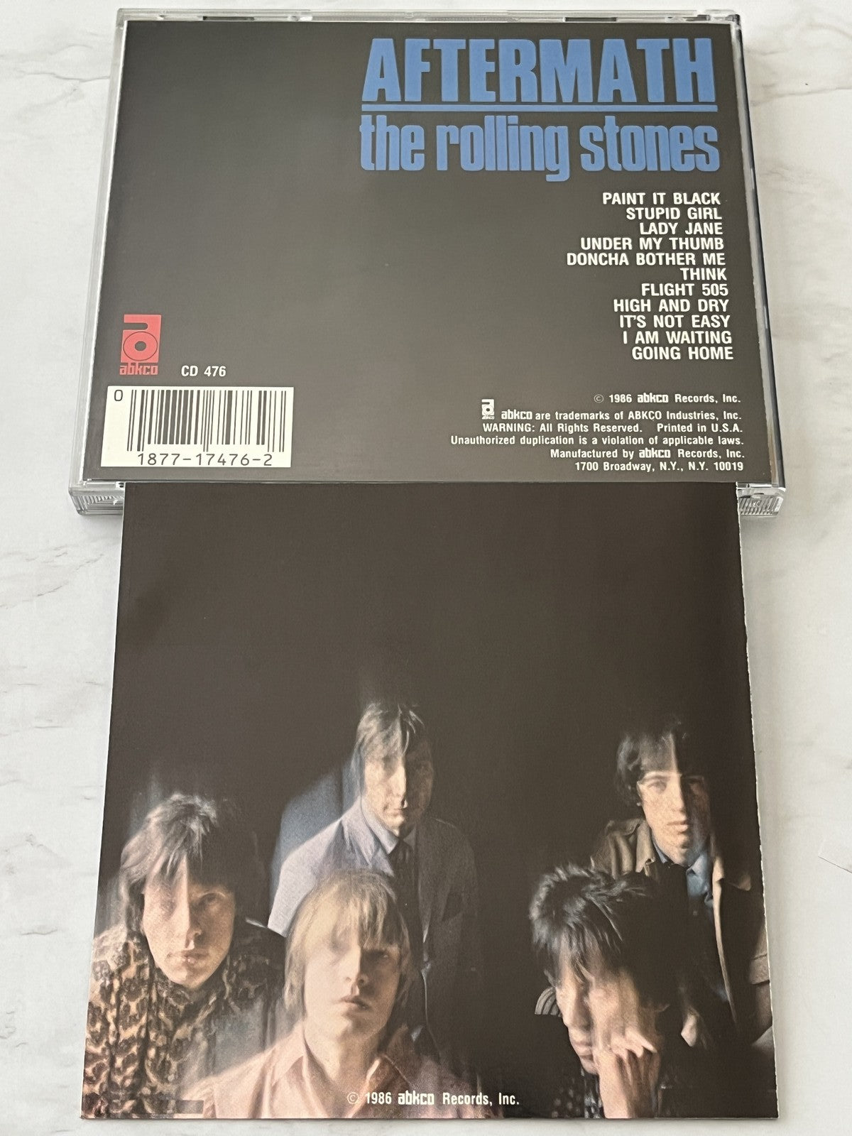 The Rolling Stones – Aftermath (1986) [W GERMANY TARGET ERA]