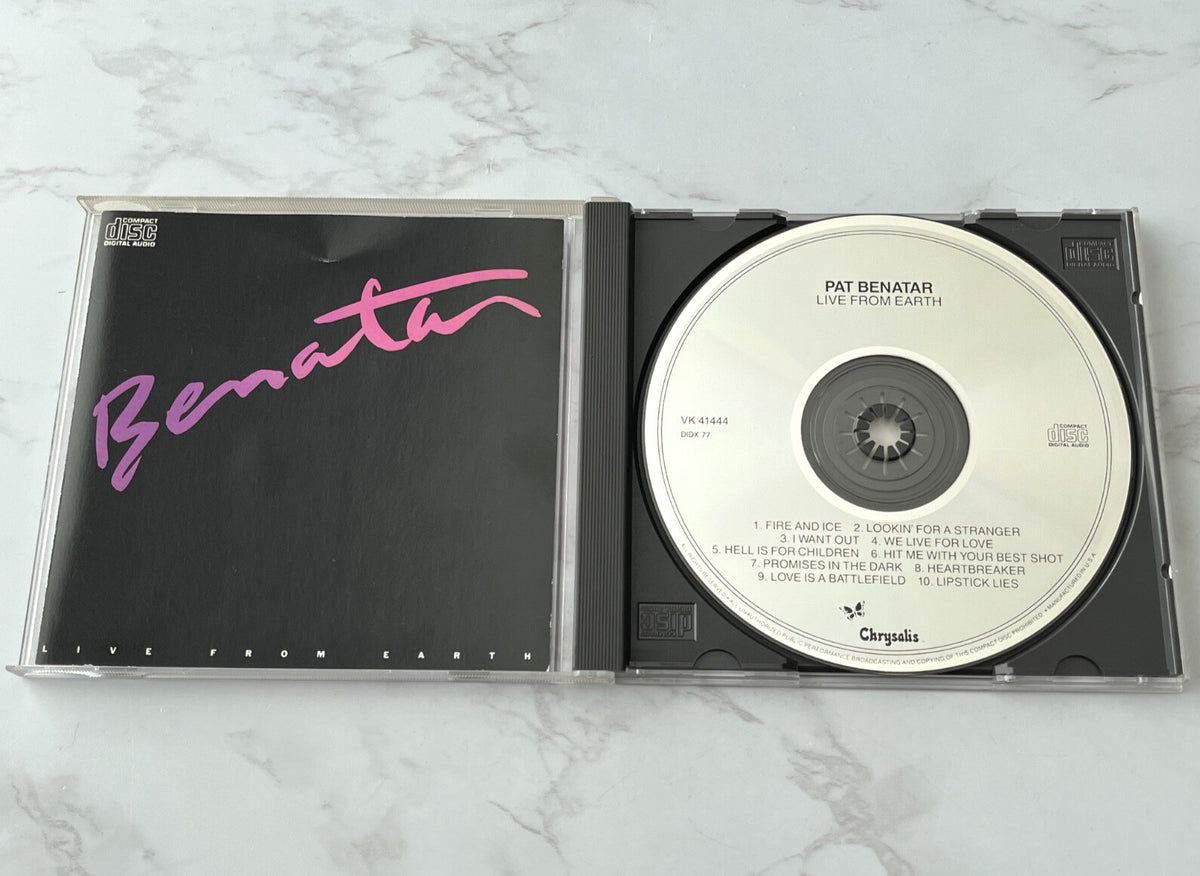 Pat Benatar – Live From Earth (1984) [DADC PRESS]