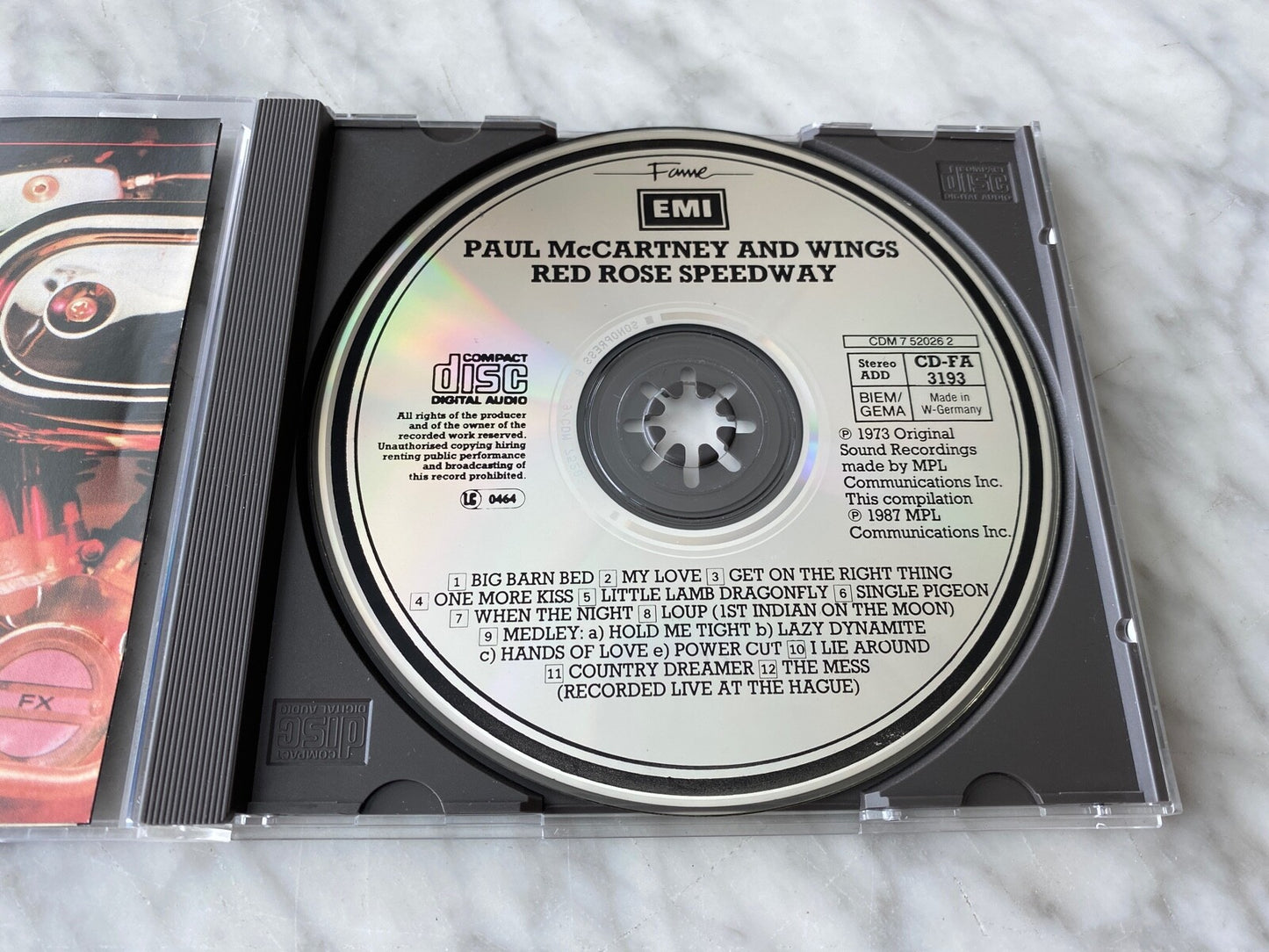 Paul McCartney, Wings – Red Rose Speedway [W GERMANY TARGET ERA]
