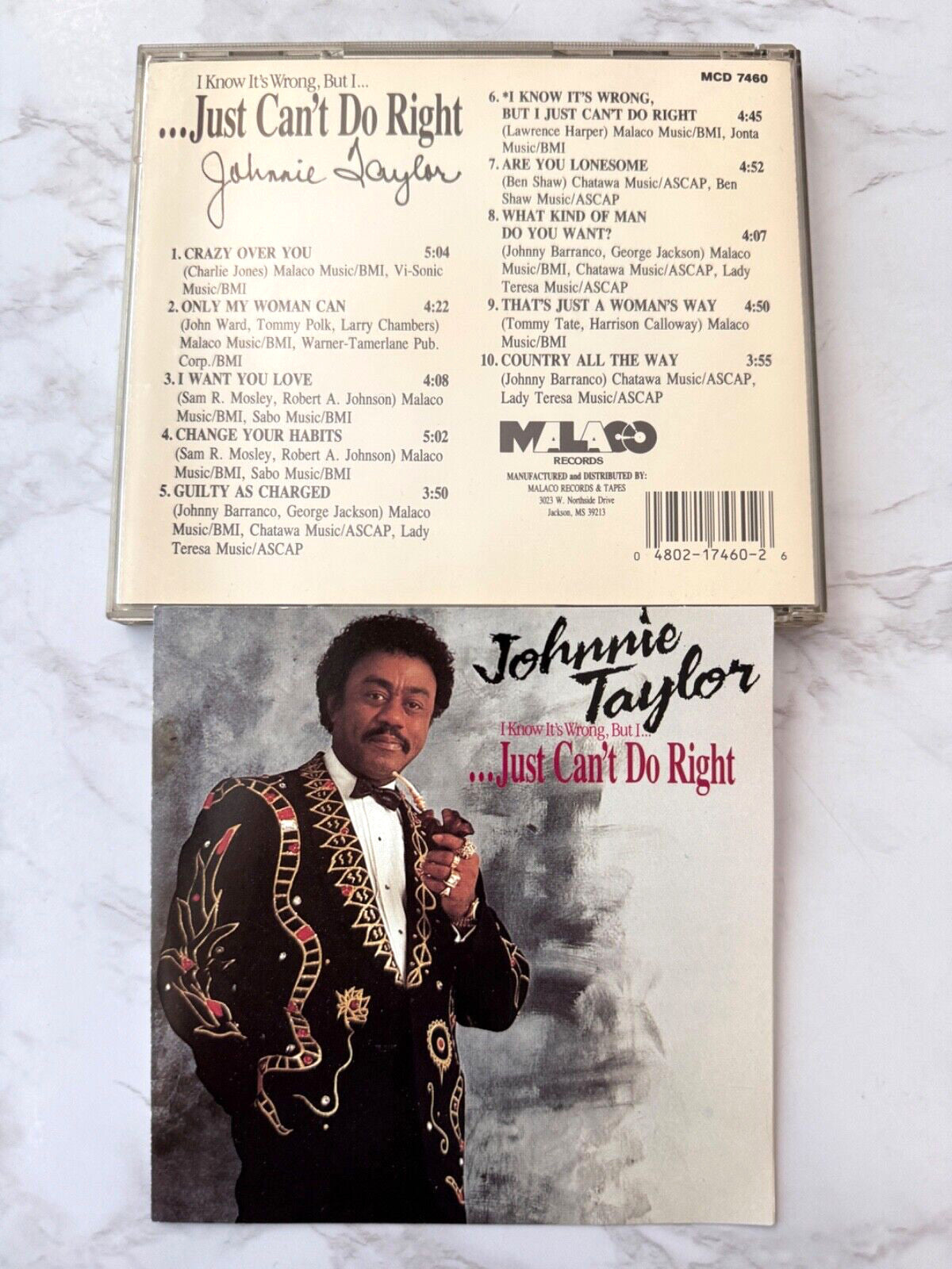 Taylor, Johnnie – Taylor Just Can't Do Right (1991)