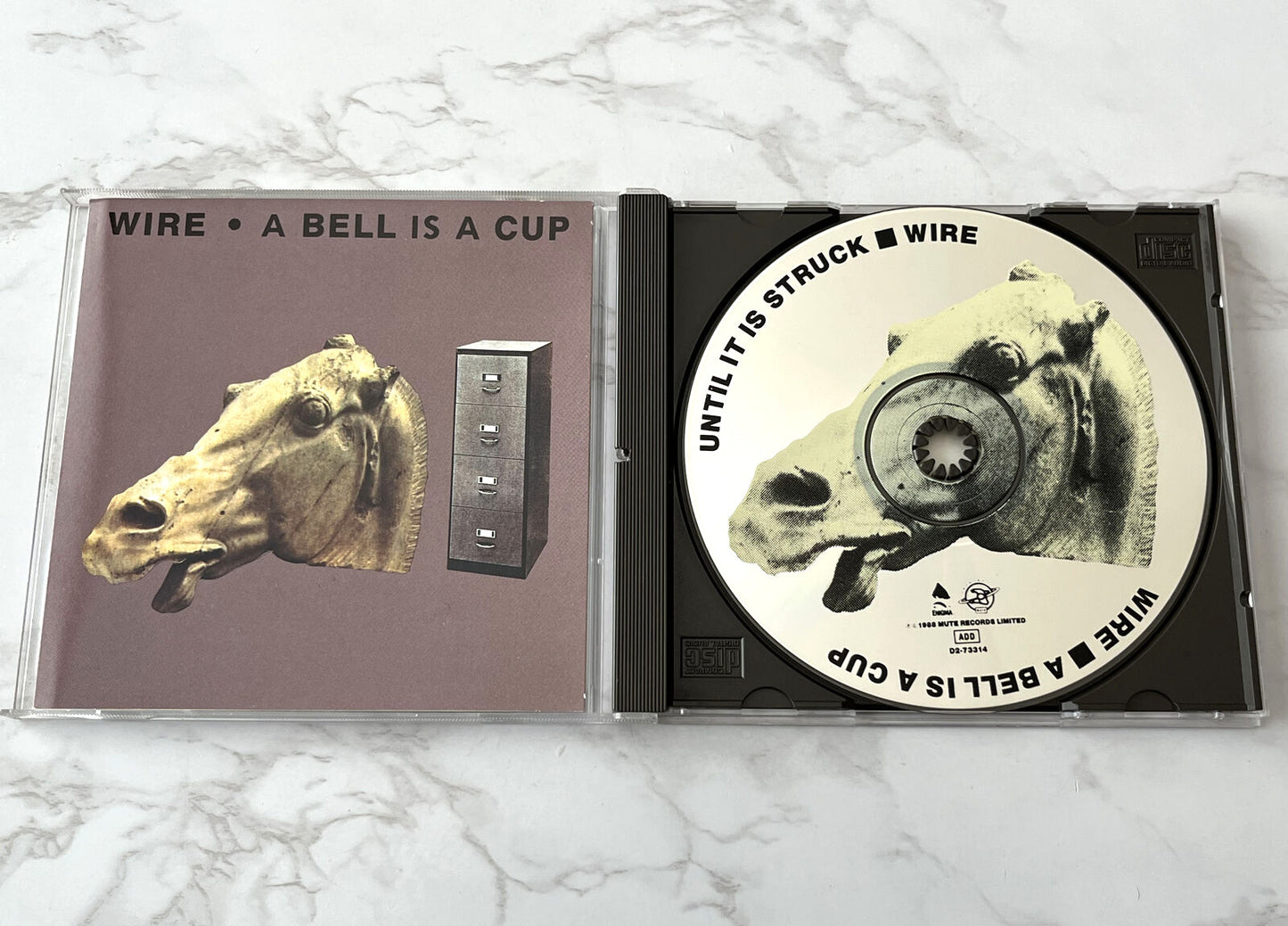 Wire – A Bell Is A Cup Until It Is Struck (1988) [ORIGINAL USA PRESS]