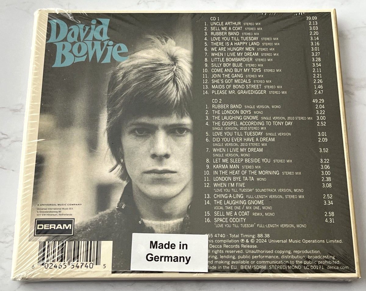 David Bowie – David Bowie (Deluxe Edition, Digipak) (2024) [GERMAN PRESS]