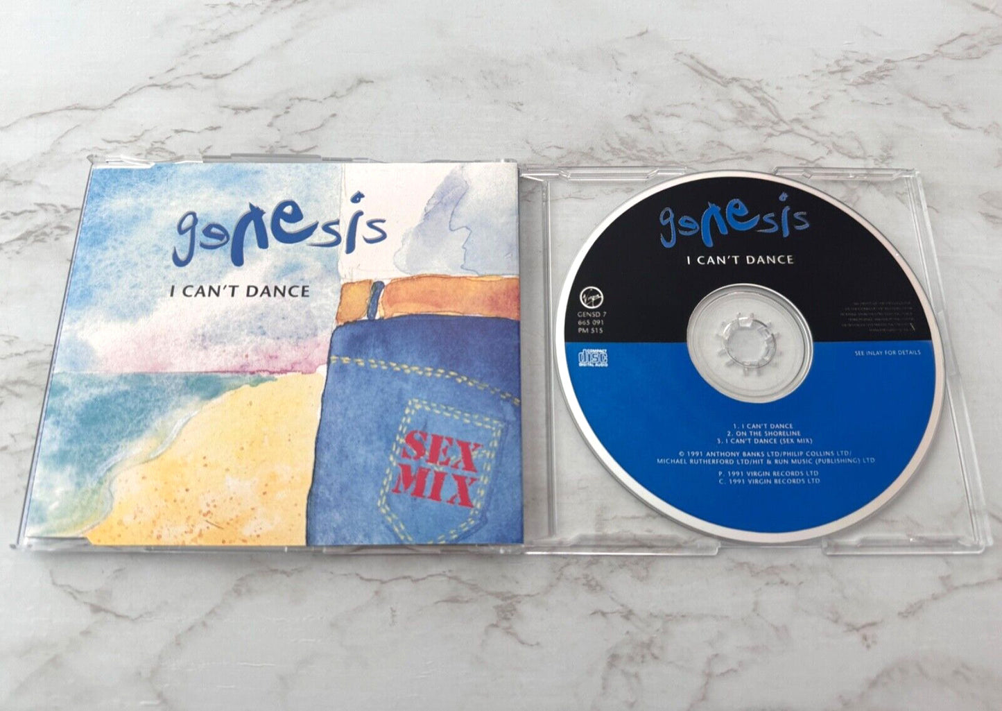 Genesis – I Can't Dance (1993) [UK PRESS]