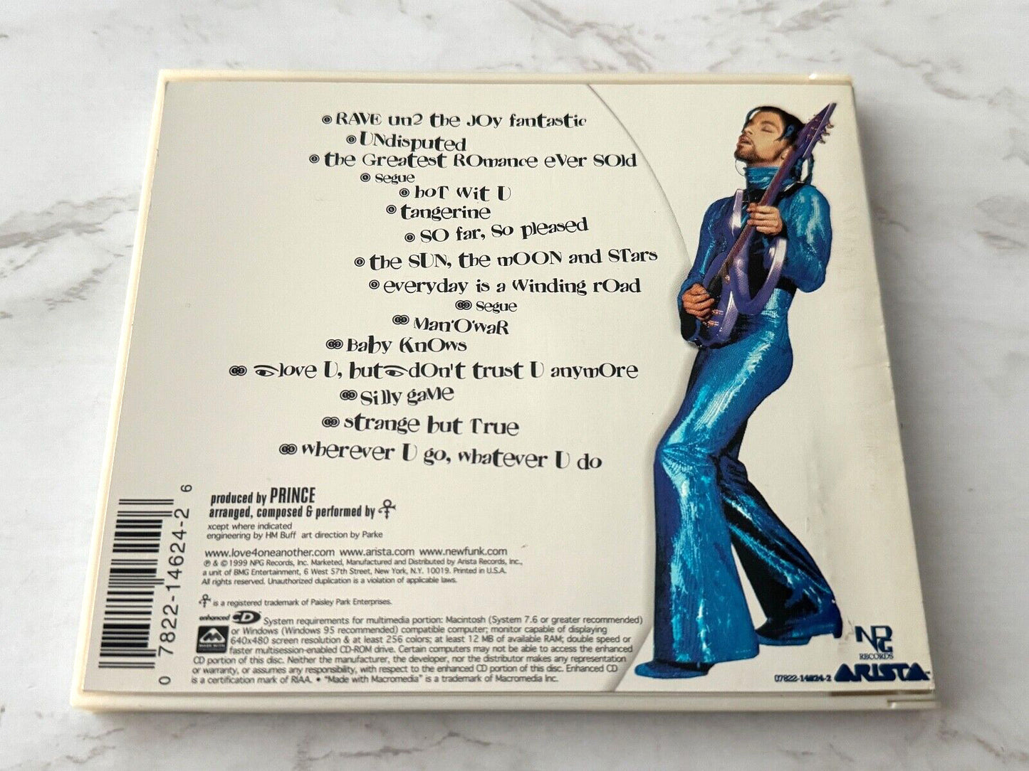 Prince – Rave Un2 The Joy Fantastic (1999) [ORIGINAL USA PRESS]