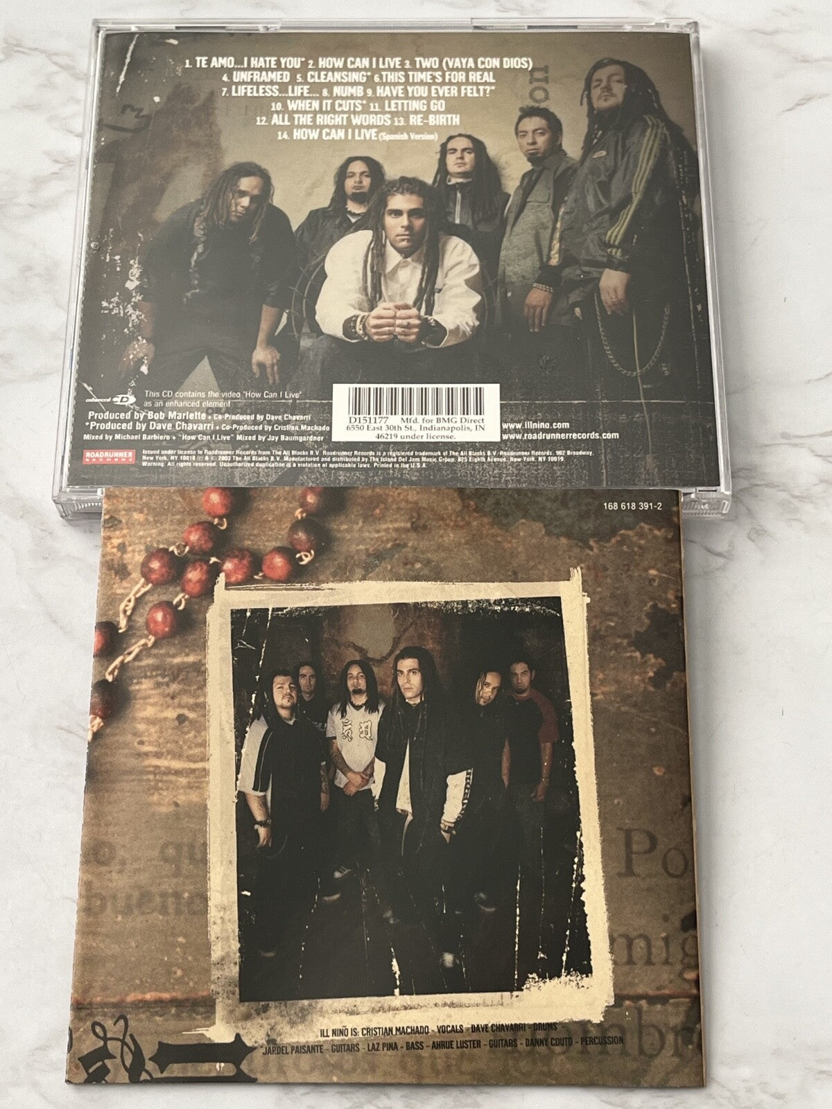 Ill Niño – Confession (2003) [ORIGINAL USA PRESS]