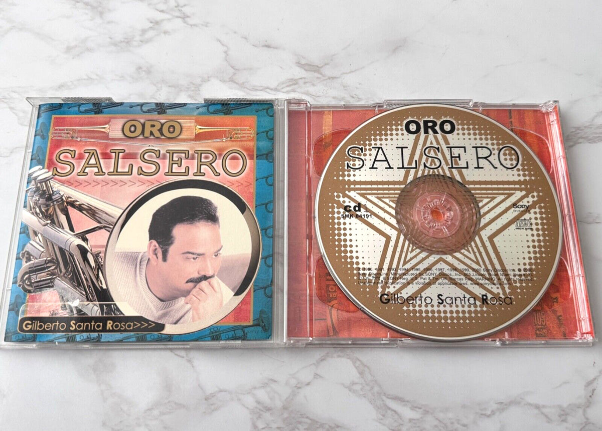 Gilberto Santa Rosa – Oro Salsero (2000) [ORIGINAL USA PRESS]