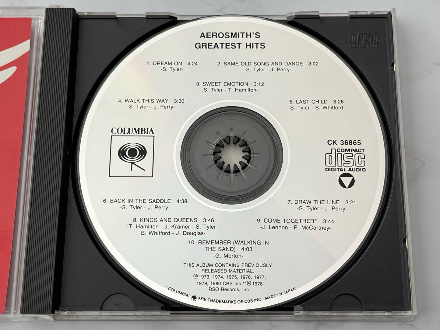 Aerosmith – Greatest Hits (1986) [JAPAN TARGET ERA]