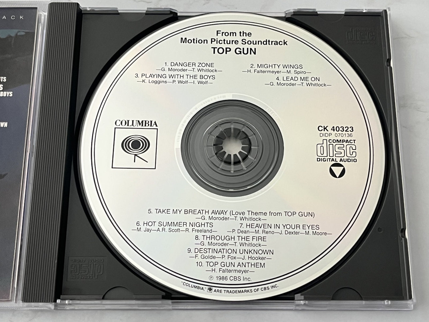 Kenny Loggins, Loverboy, Various, Berlin – Top Gun Original Soundtrack