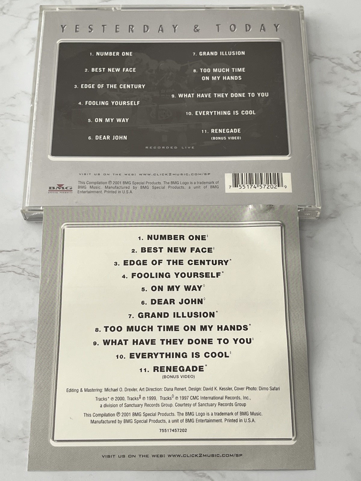 Styx – Yesterday & Today (2001) [ORIGINAL USA PRESS]