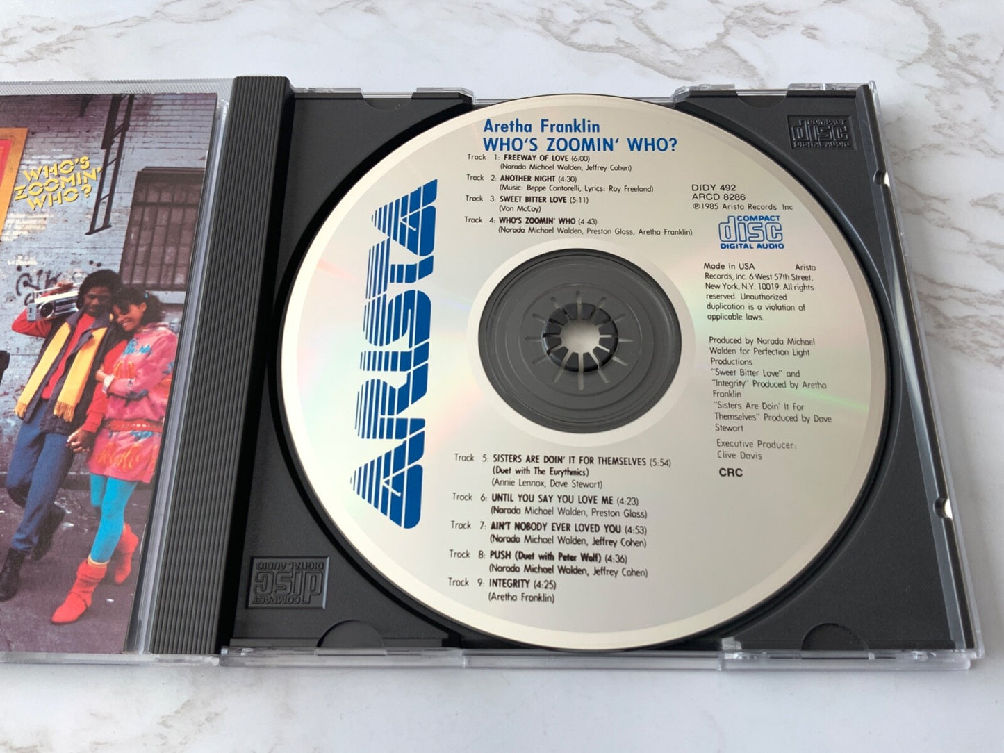 Aretha Franklin – Who's Zoomin' Who [DADC PRESS]