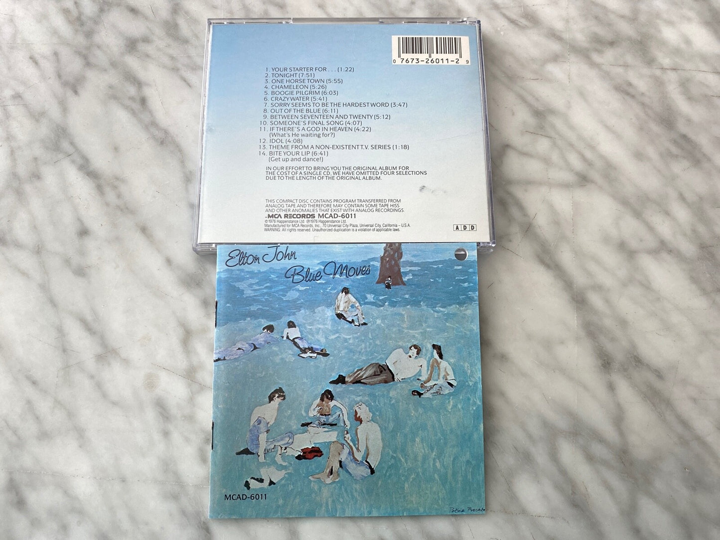 Elton John – Blue Moves (Promo) [JAPAN TARGET ERA]