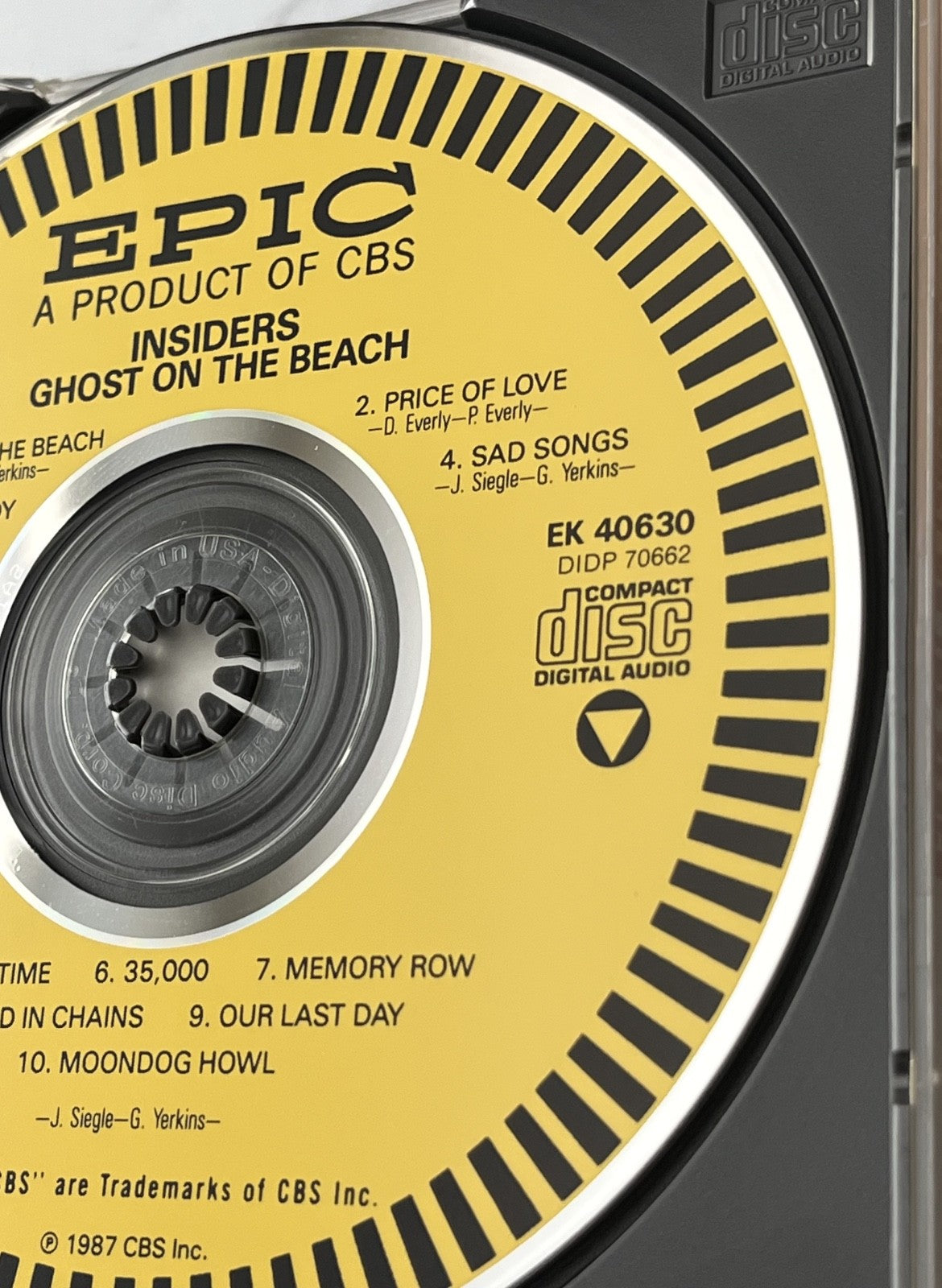 Insiders – Ghost On The Beach (1987) [DADC PRESS]