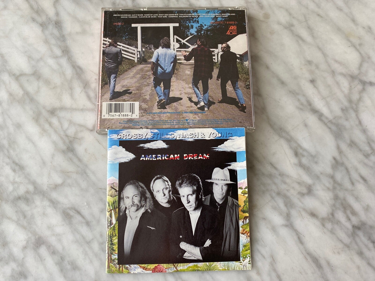 Crosby, Stills, Nash & Young – American Dream (1988) [ORIGINAL USA PRESS]