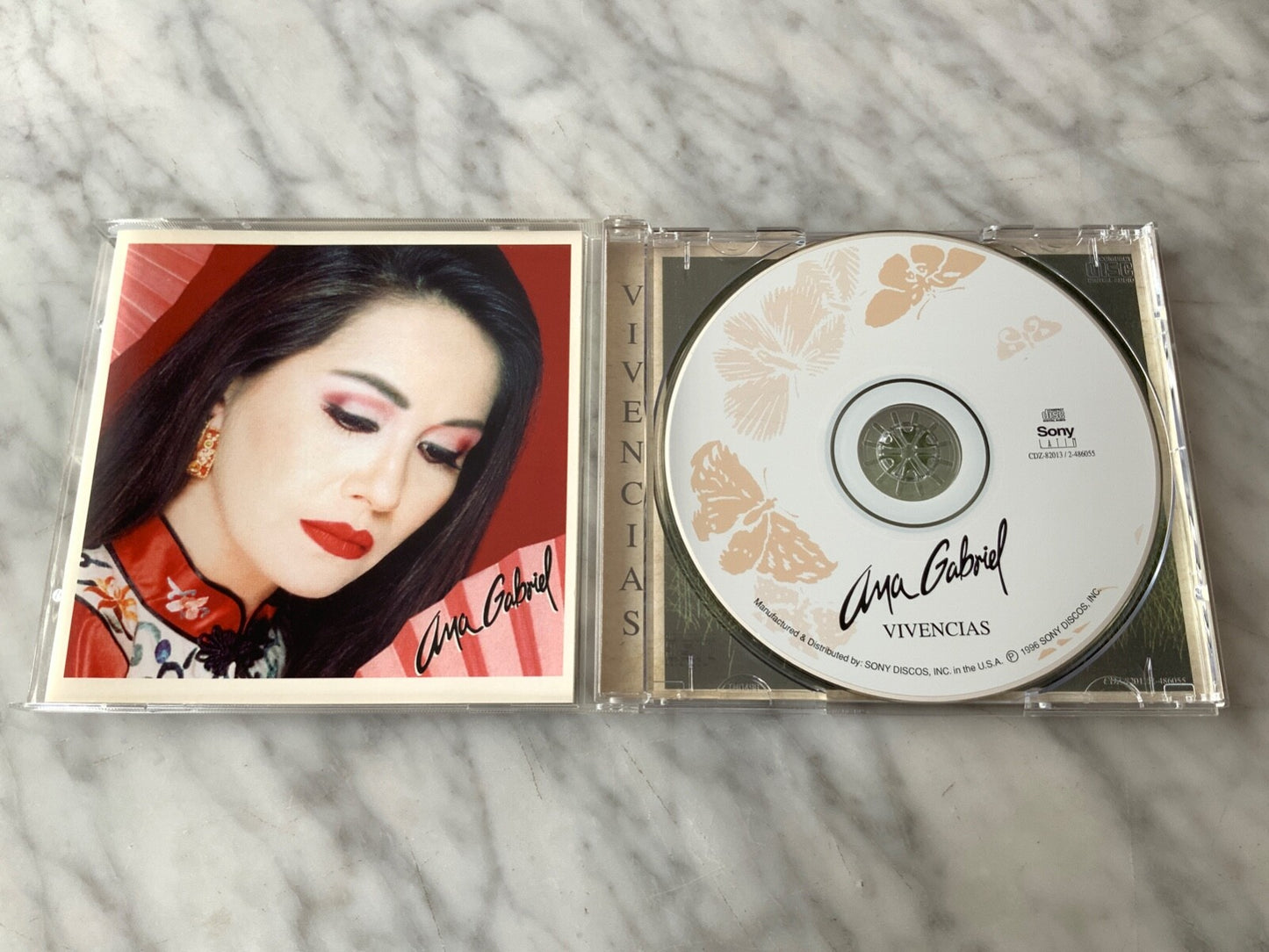 Ana Gabriel – Vivencias [ORIGINAL USA PRESS]