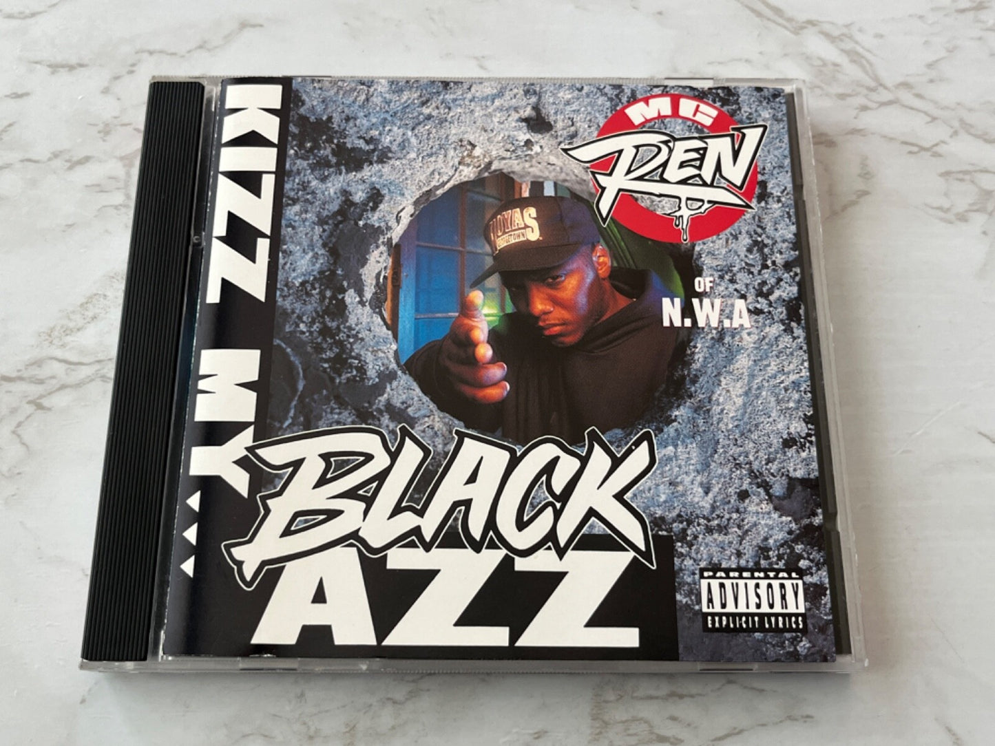 MC Ren – Kizz My Black Azz (EP) (1992) [ORIGINAL USA PRESS]