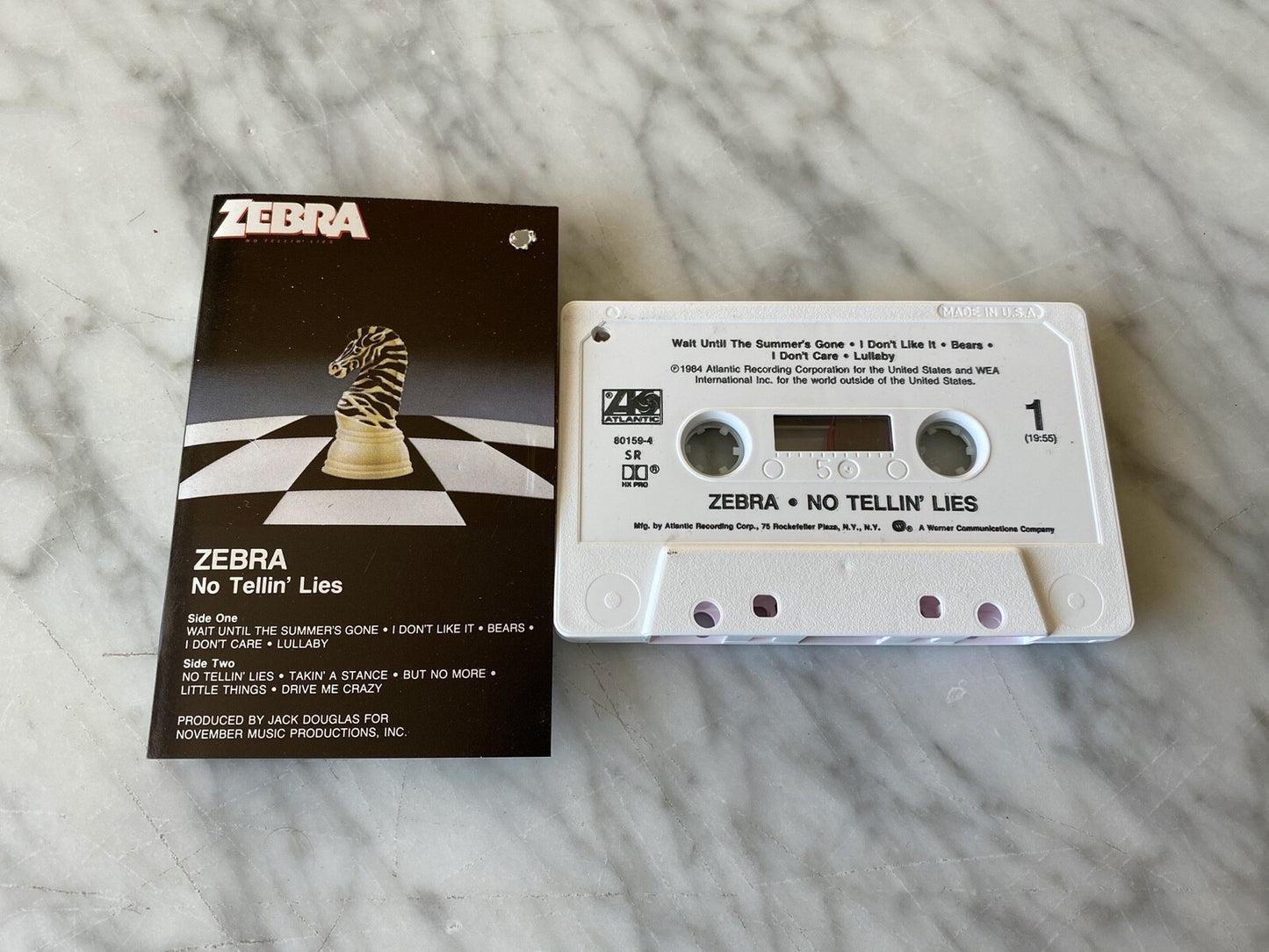 Zebra – No Tellin' Lies (1984)