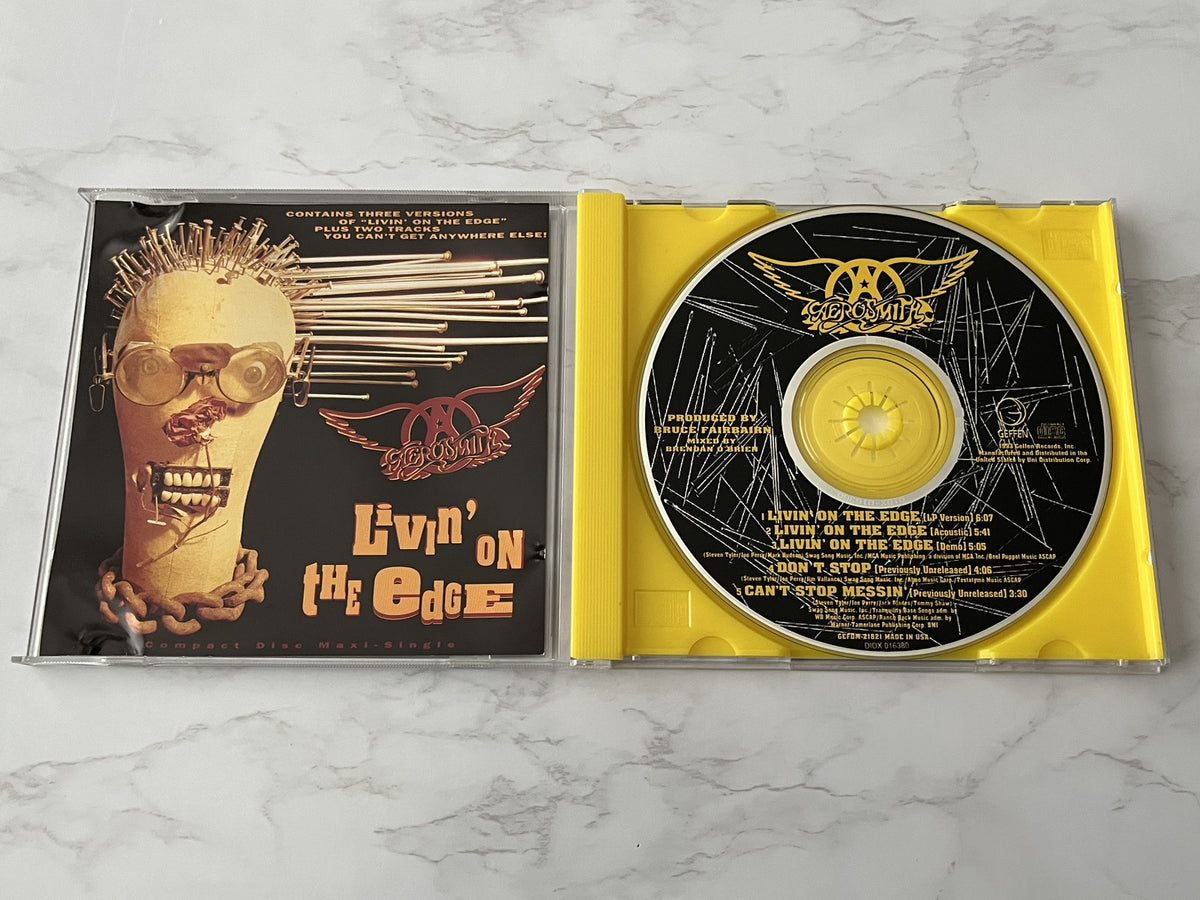 Aerosmith – Livin' On The Edge (1993) [USA 1ST PRESS]