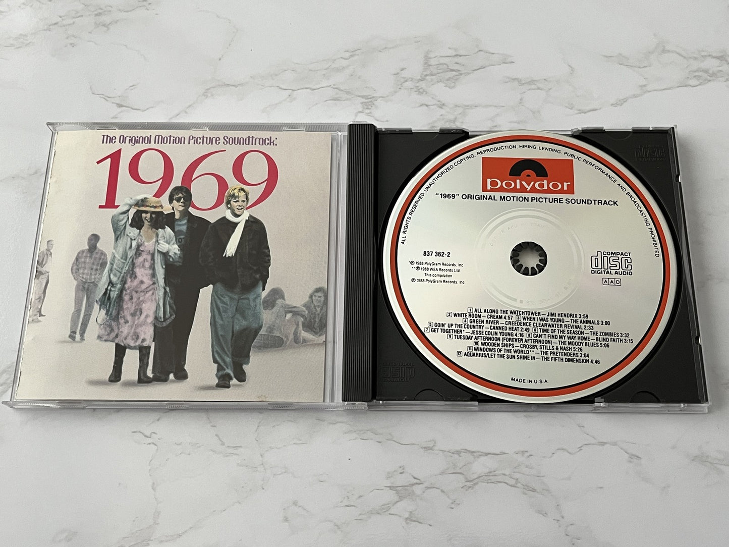 1969 Original Motion Picture Soundtrack (1988) [USA SILVER DISC PDO]
