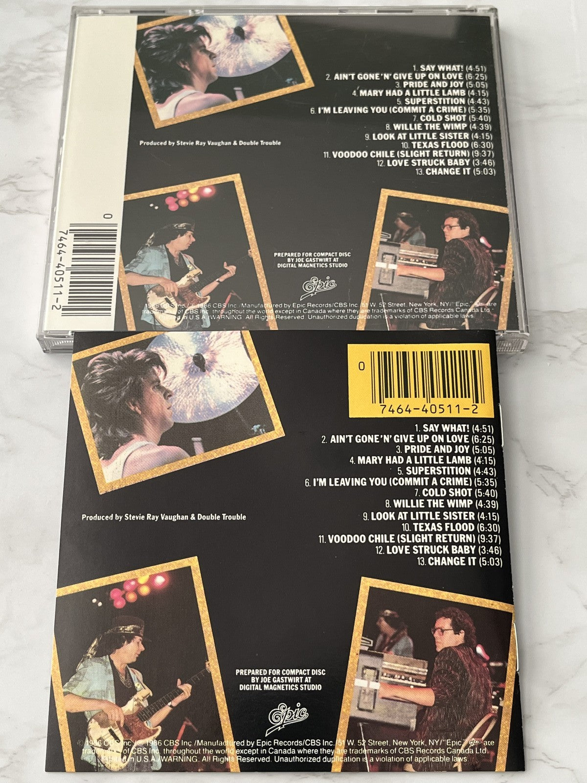 Stevie Ray Vaughan And Double Trouble – Live Alive (1986) [DADC PRESS]