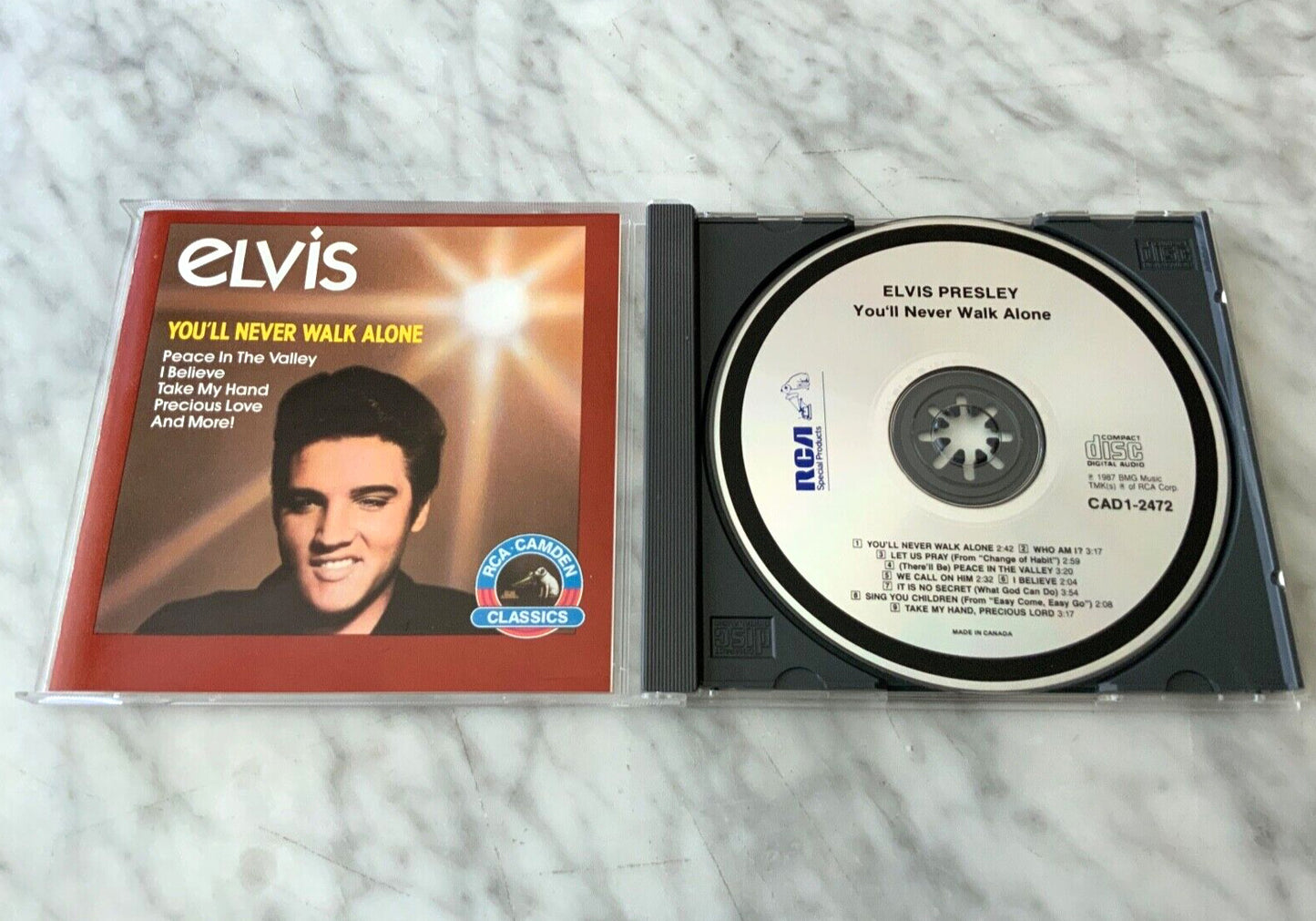Elvis Presley – You'll Never Walk Alone (1987) [CANADA PRESS]