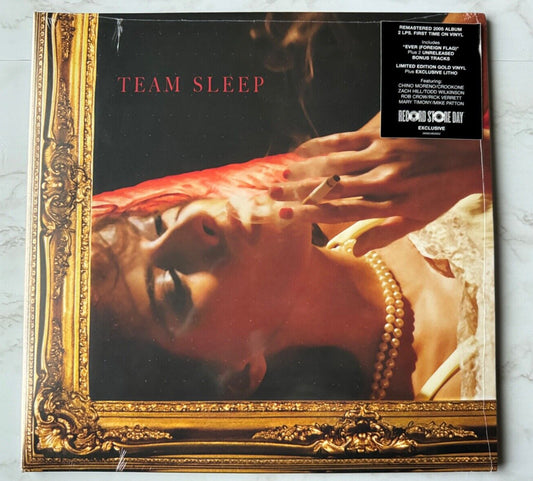 Team Sleep Self Titled 2 LP GOLD VINYL EXCLUSIVE LITHO RECORD STORE DAY 2024