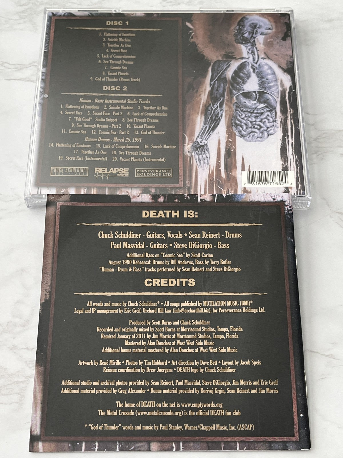 Death – Human (Deluxe Edition) (2011)