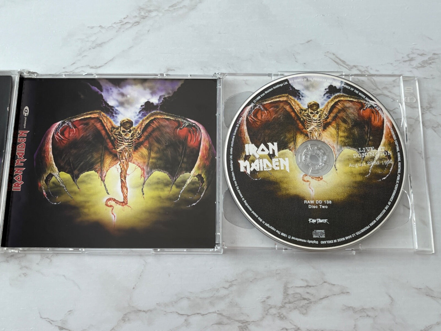 Iron Maiden – Live At Donington (1998) [UK PRESS]