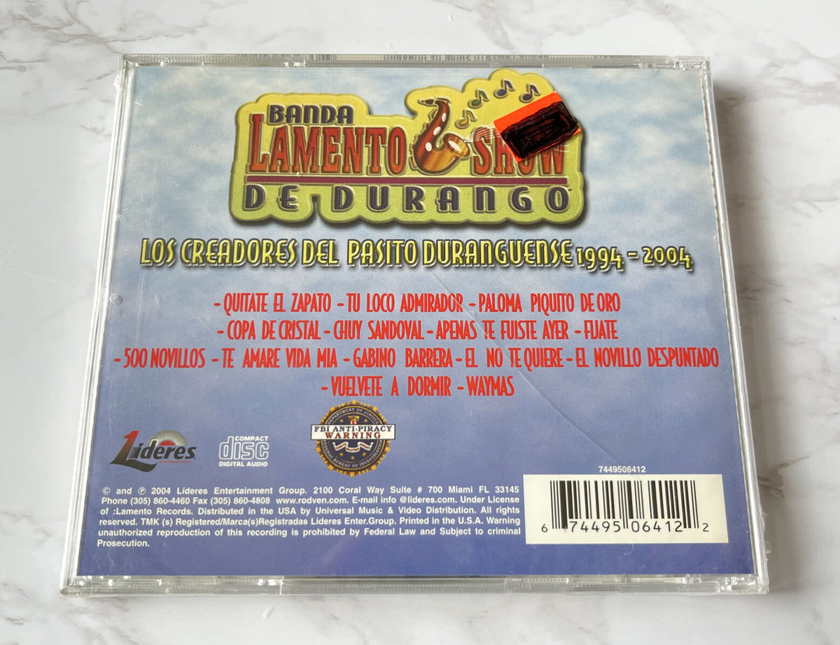 Banda Lamento Show De Durango – Los Creadores Del Pasito Duranguense (2004)