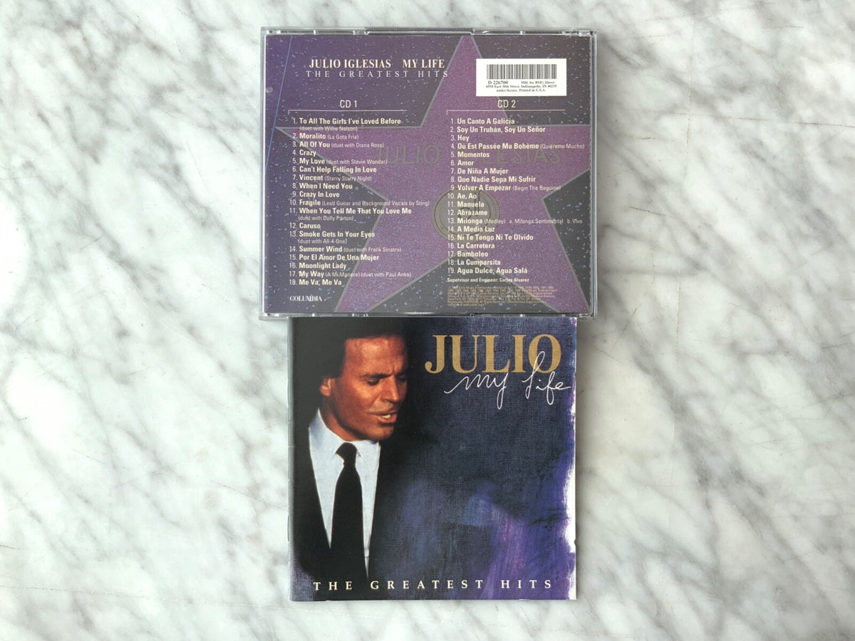 Julio Iglesias – My Life The Greatest Hits (1998)