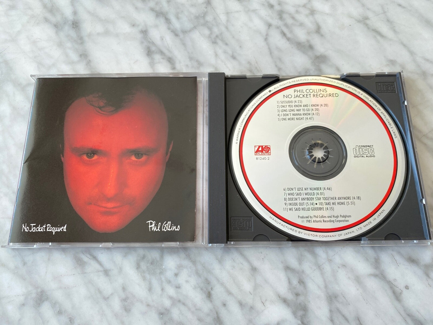 Phil Collins – No Jacket Required [JAPAN TARGET ERA]