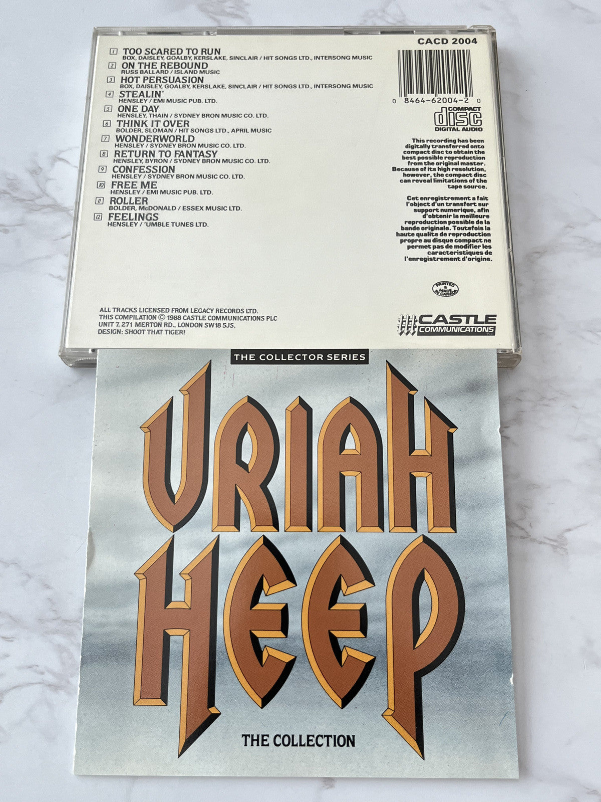 Uriah Heep – The Collection (1988) [CANADA PRESS]