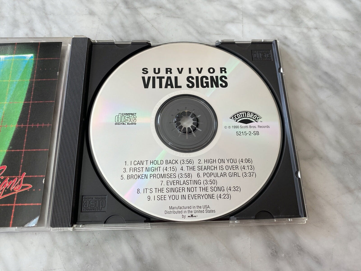 Survivor – Vital Signs [DISCTRONICS PRESS]