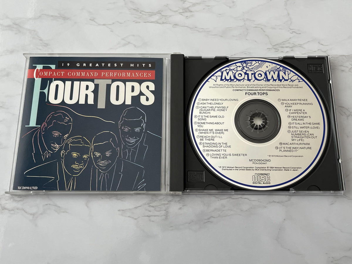 Four Tops – 19 Greatest Hits [JAPAN TARGET ERA]