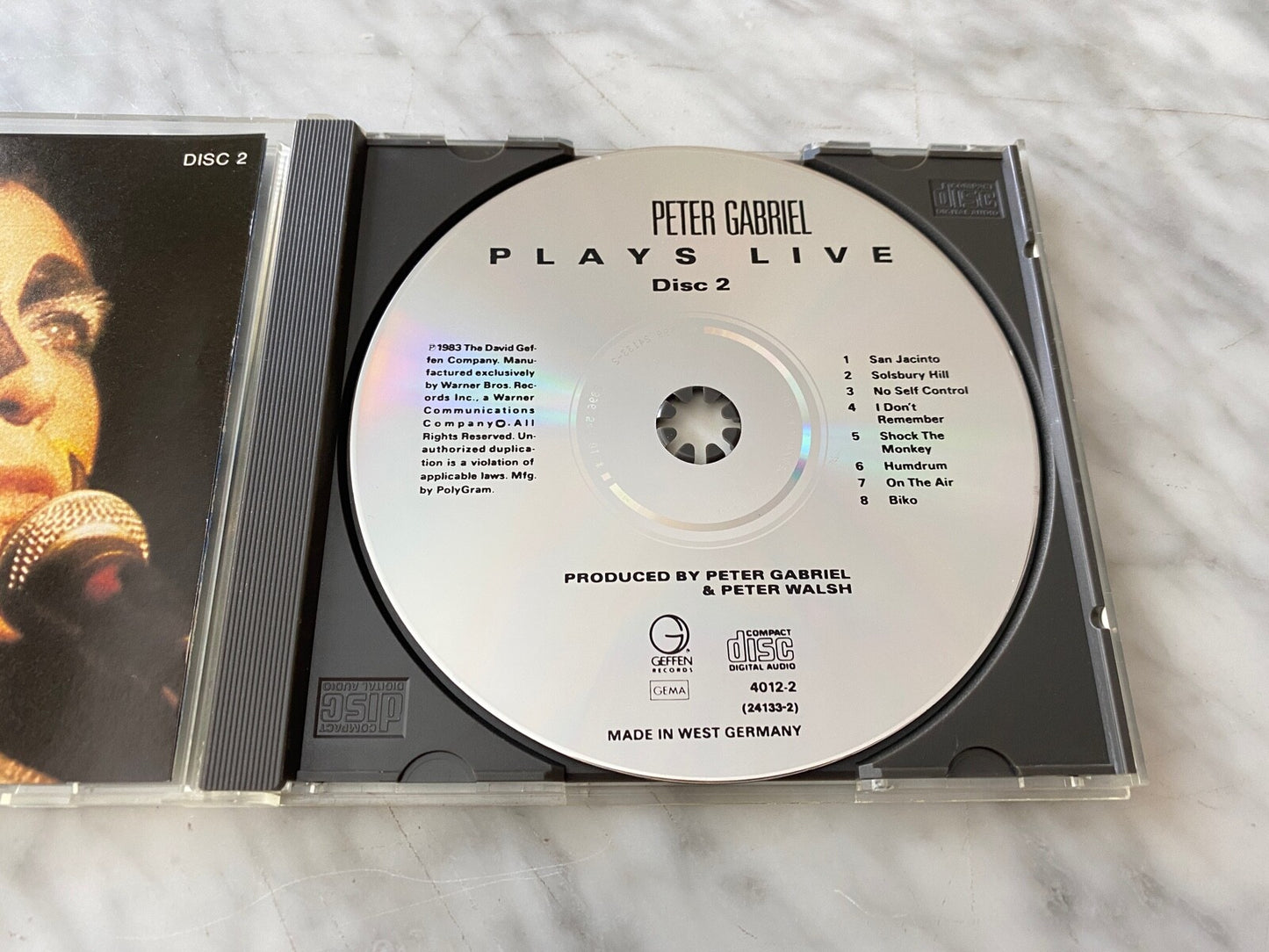 Peter Gabriel – Plays Live [W GERMANY TARGET ERA]